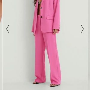 NA-KD Twill Trouser Suit Pants (Size 36 EU or 4 US)